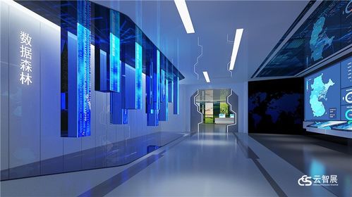 云智展企業智慧展廳案例 新華網溯源中國大數據展廳